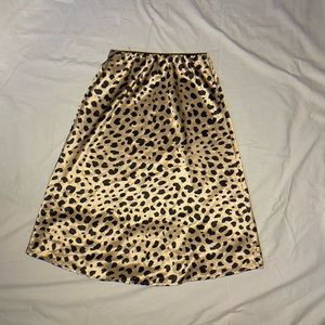 Cheetah skirt